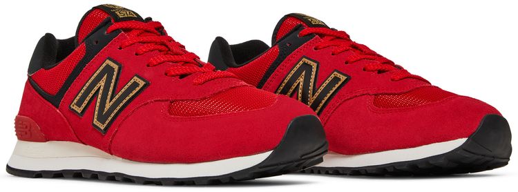 New Balance 574 Chinese New Year   Team Red