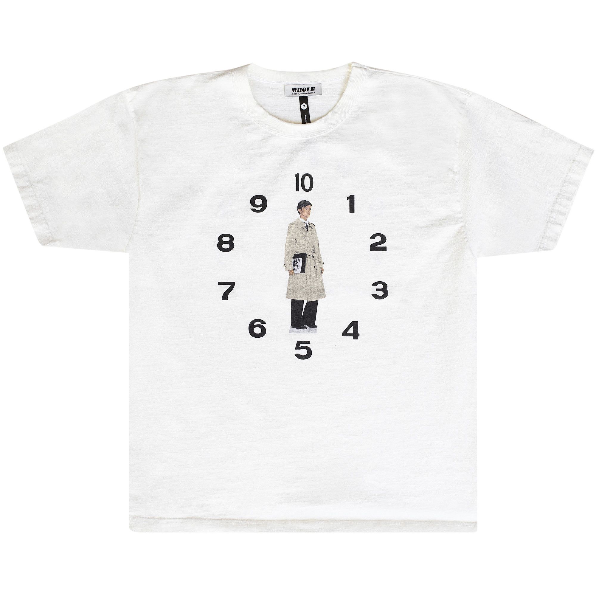WHOLE Bowie Clock Tee 'Off White' | GOAT