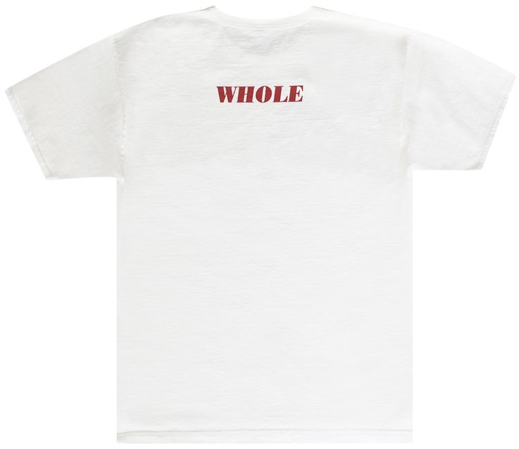WHOLE Bowie Logo Tee Off White