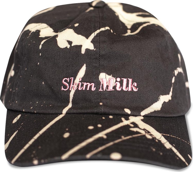 Skim Milk Logo Cap 'Charcoal/Spatter'