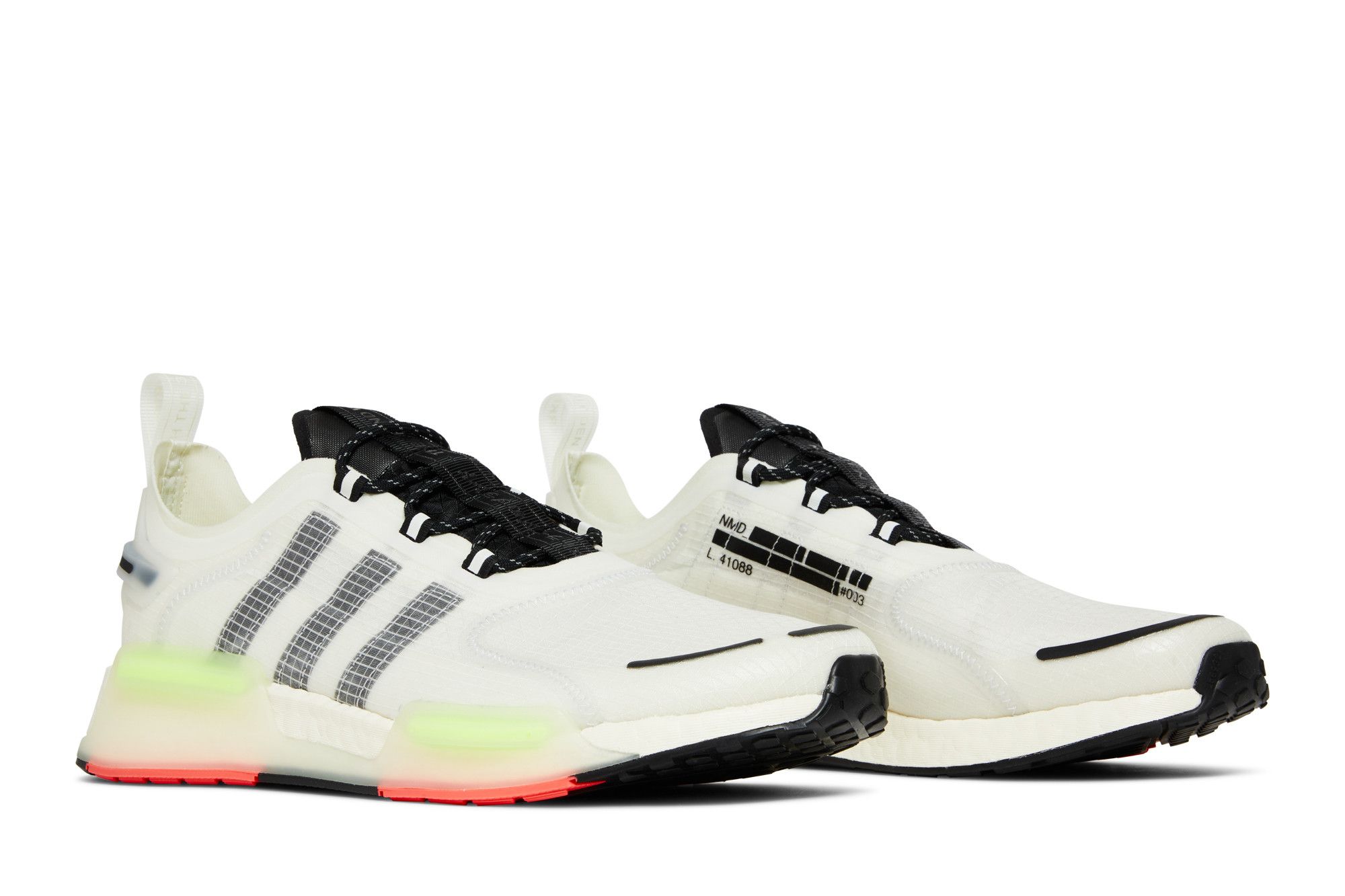 Green✨３点❤︎ Buy Adidas NMD_V3 'Crystal White Signal Green' - GW3063 | GOAT