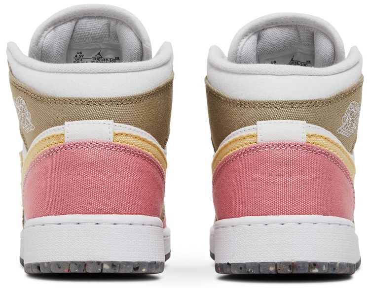 Air Jordan 1 Mid SE GS Pastel Grind
