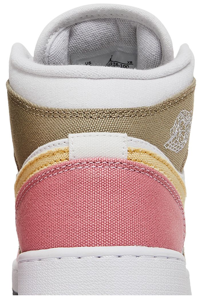 Air Jordan 1 Mid SE GS Pastel Grind