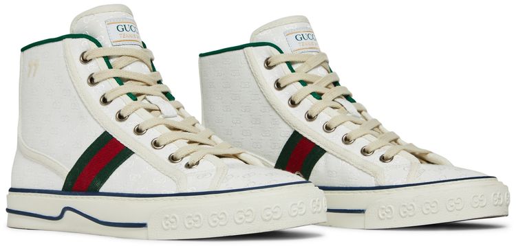 Gucci Wmns Tennis 1977 High White Mini GG