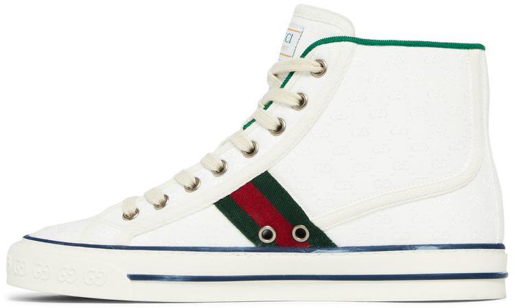 Gucci Wmns Tennis 1977 High White Mini GG