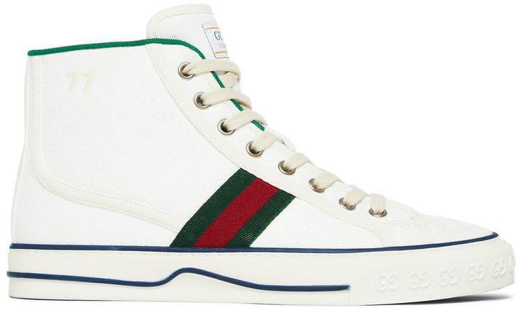 Gucci Wmns Tennis 1977 High White Mini GG