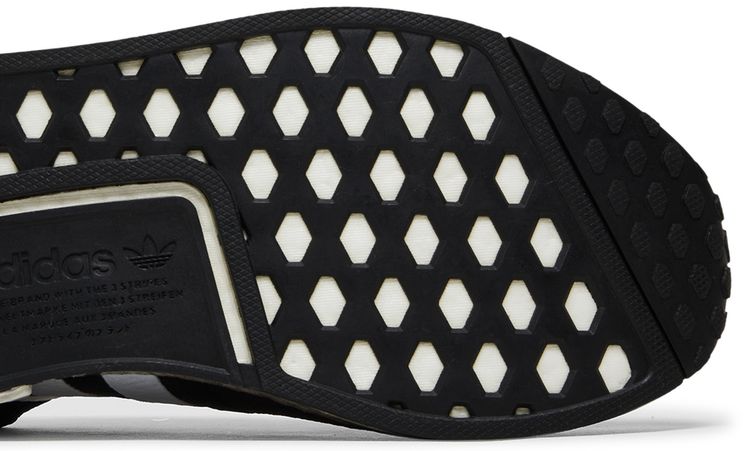 Adidas NMD R1 Glitch   Black White