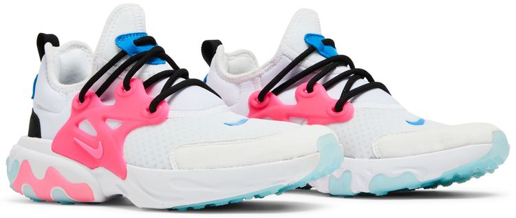 Nike React Presto GS White Hyper Pink