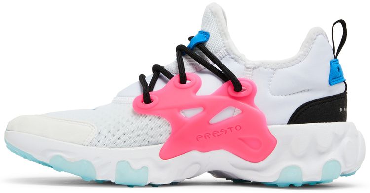 Nike React Presto GS White Hyper Pink