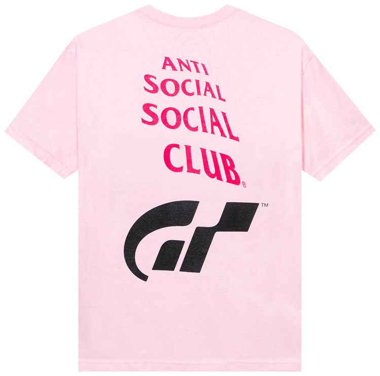 Anti Social Social Club x Gran Turismo GT500 Tee Pink