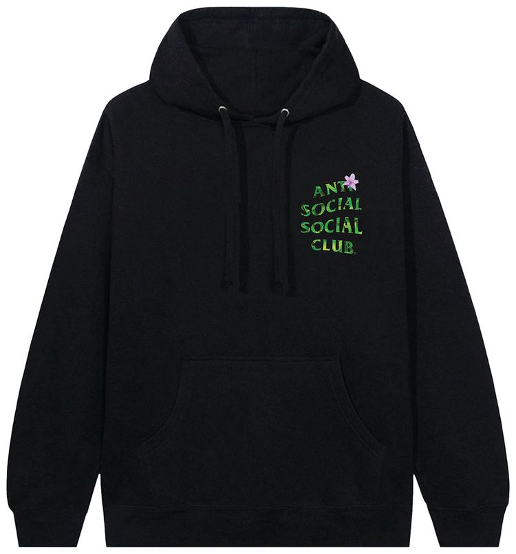 Anti Social Social Club When Serenity Shatters Hoodie Black