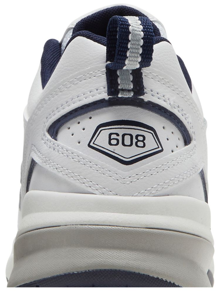 New Balance 608v5 White Navy