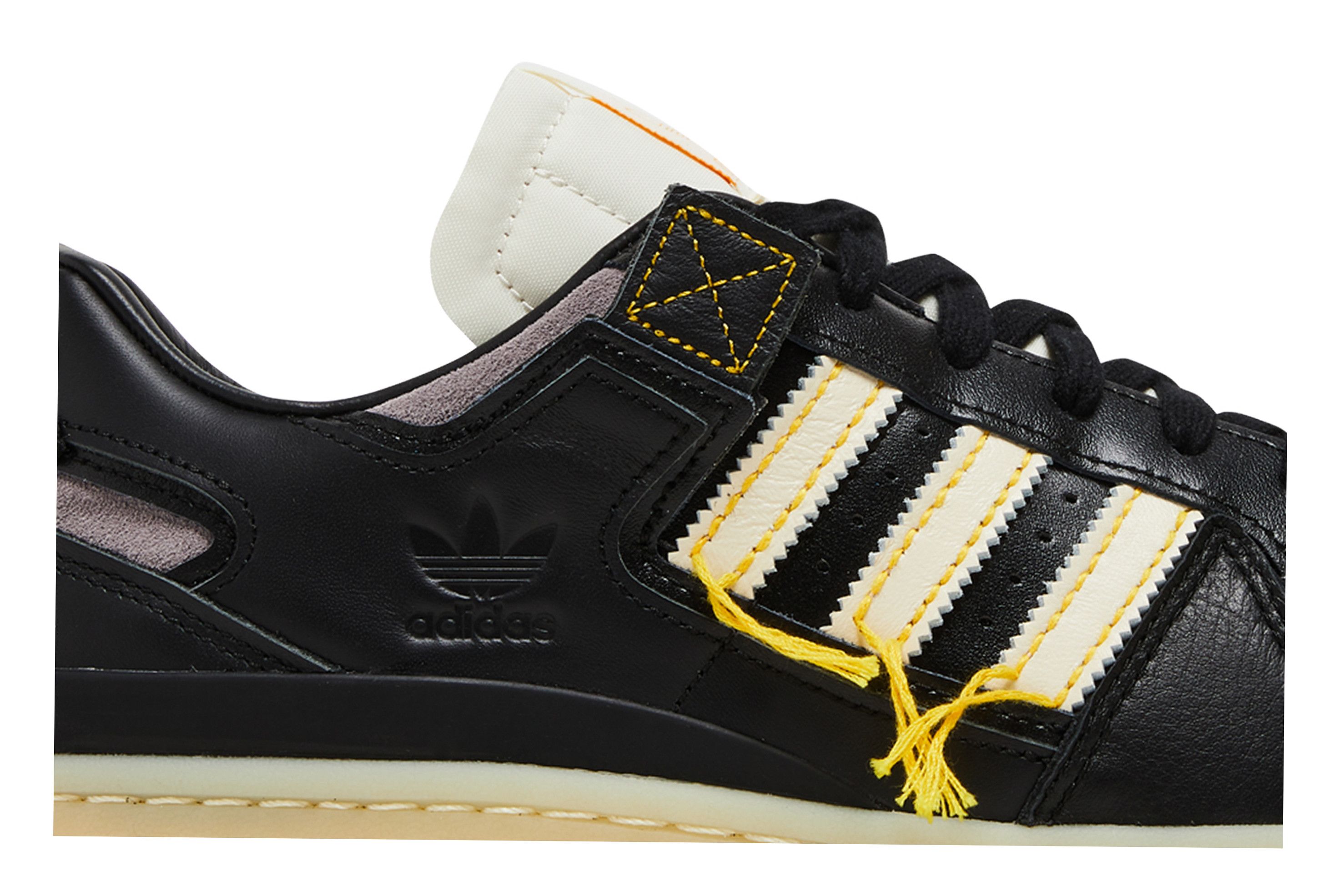 Size 5.0 Forum 84 Low Premium 'Black Easy Yellow'