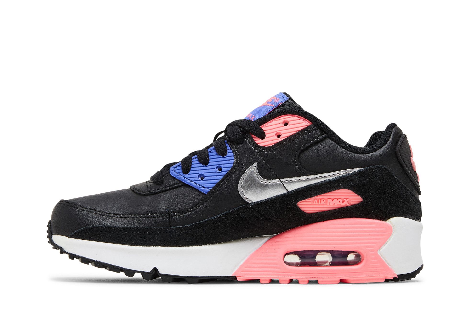 Buy Nike Air Max 90 Leather GS 'Black Sunset Pulse' - CD6864 011