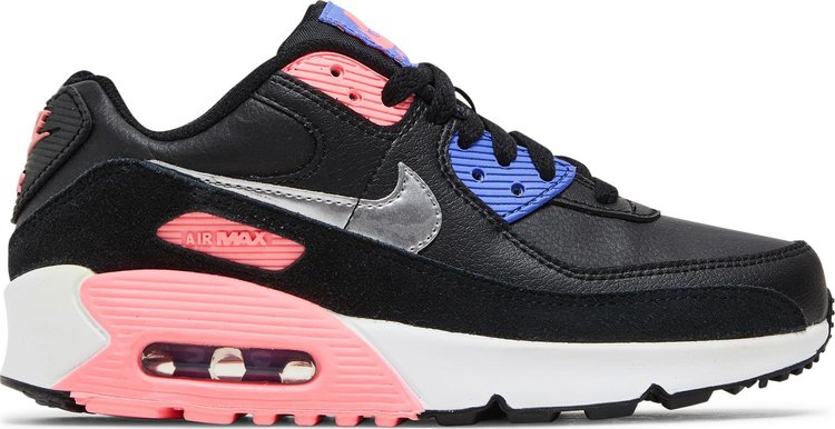 Scully Hecho de físicamente Buy Air Max 90 Leather GS 'Black Sunset Pulse' - CD6864 011 - Black | GOAT