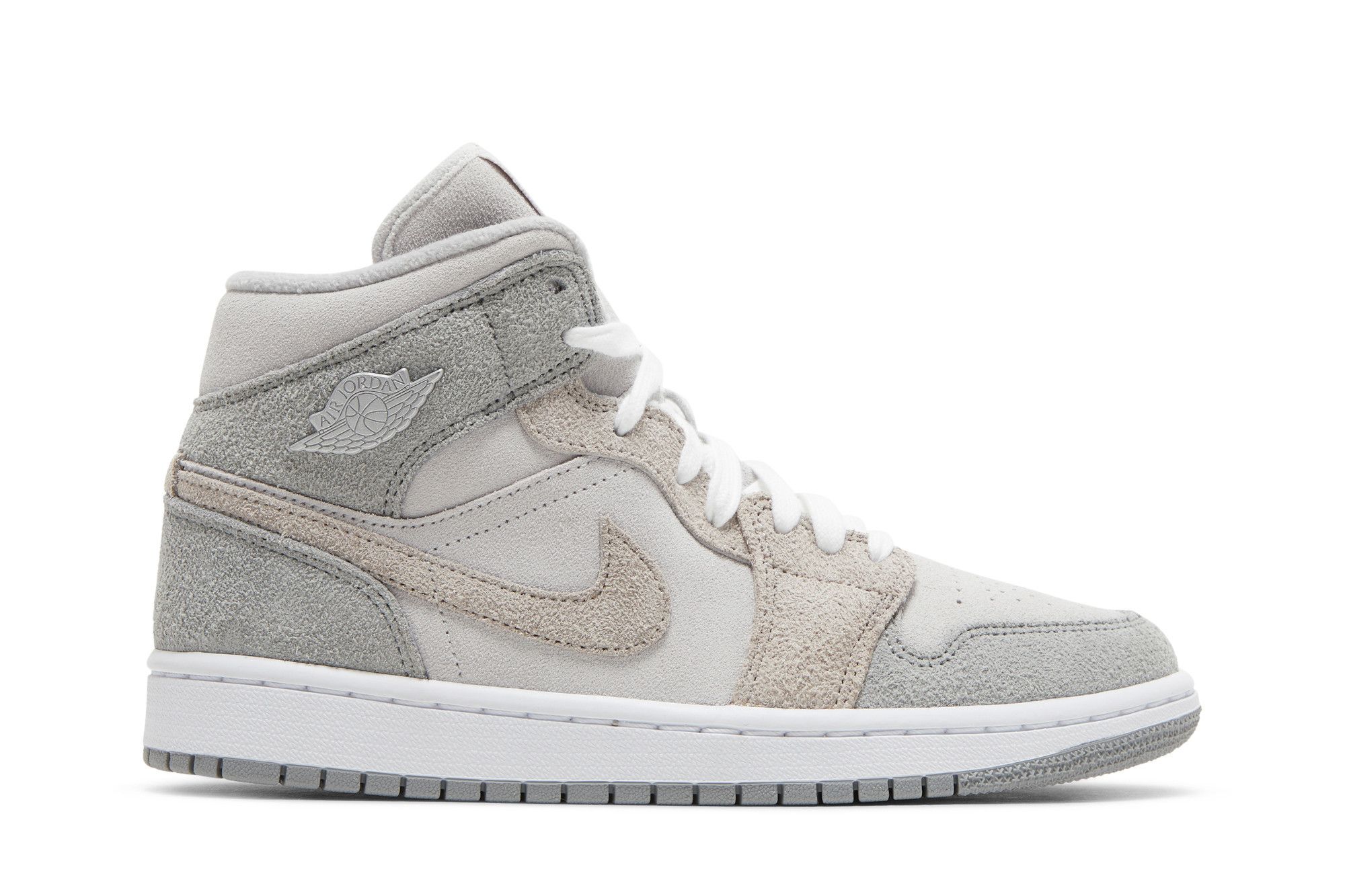 Jordan 1 mid particle grey sale