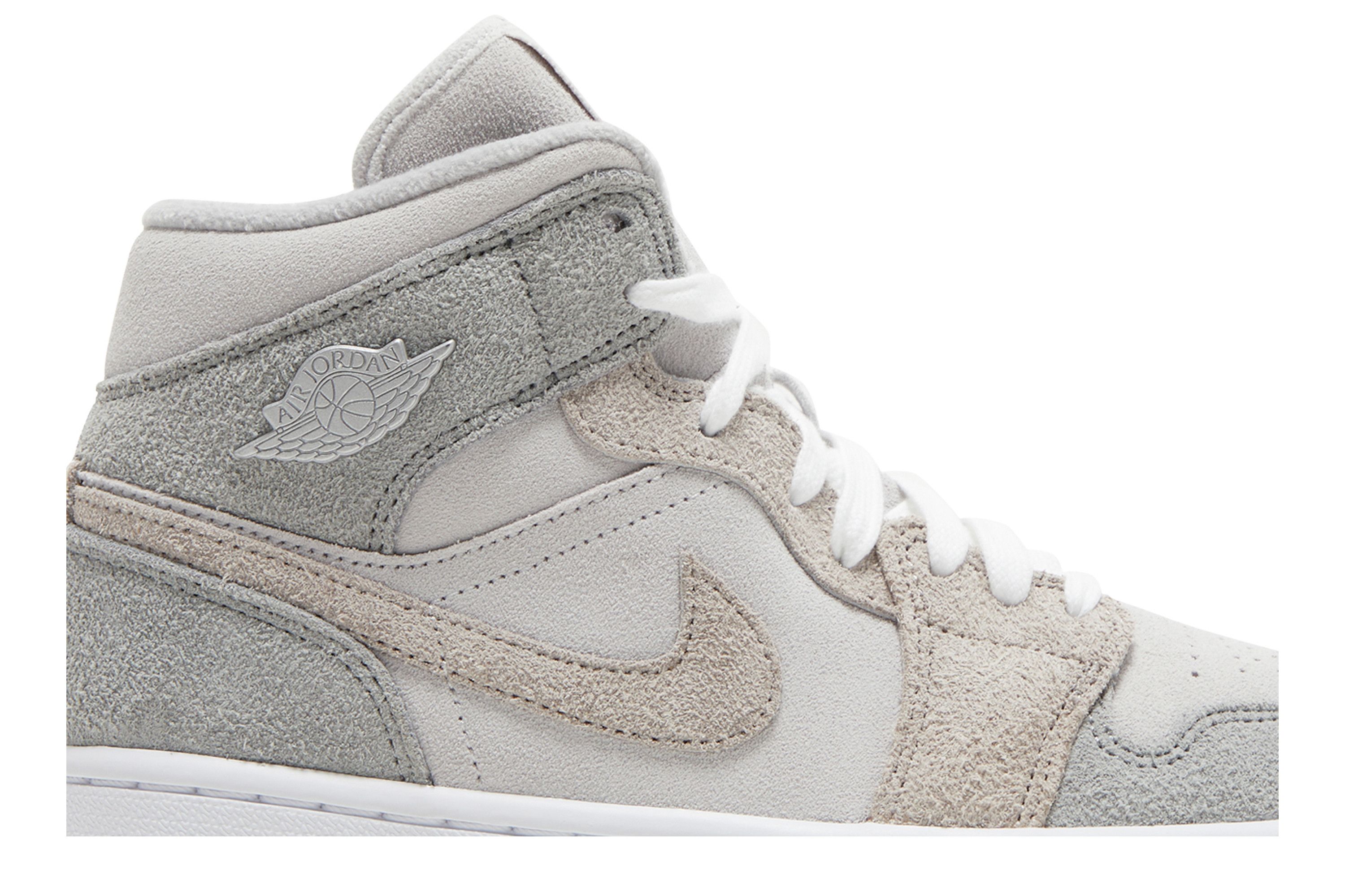 Buy Wmns Air Jordan 1 Mid SE Particle Grey DO7139 002 GOAT