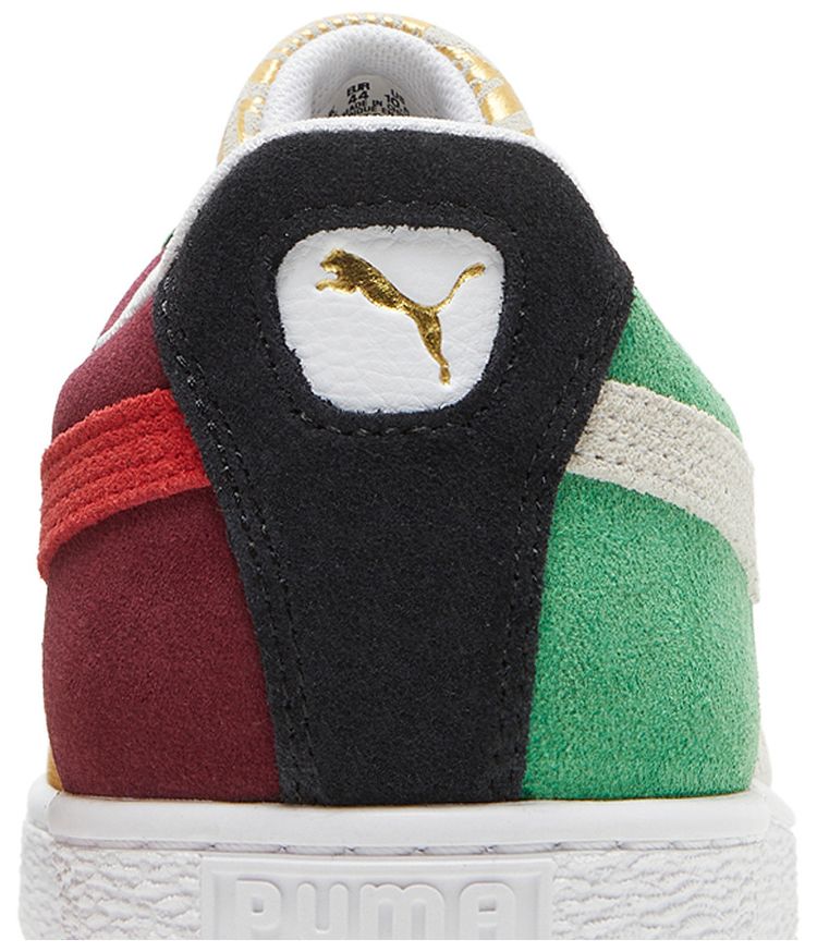 Puma Suede Classix White Multi Color