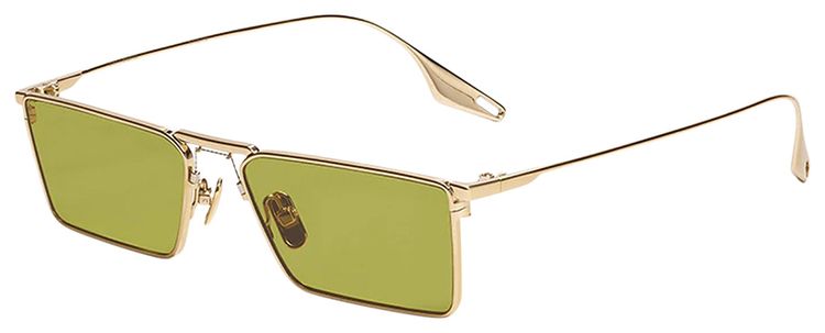 Gentle Monster New Bond 032 Sunglasses GoldGreen
