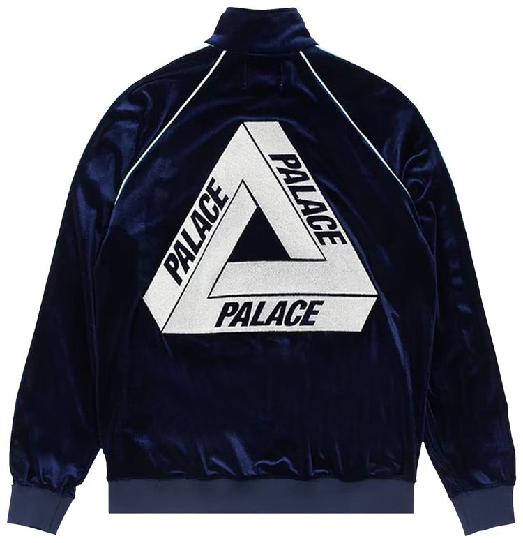 Palace x Elton John Velour Track Top Navy
