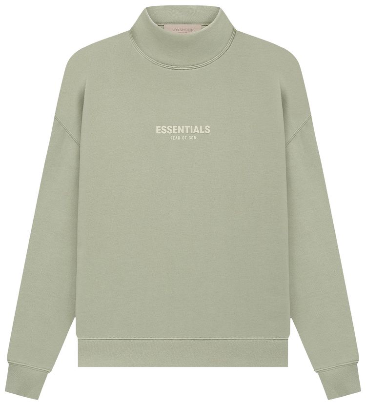 Fear of God Essentials Essentials Mockneck Sea Foam