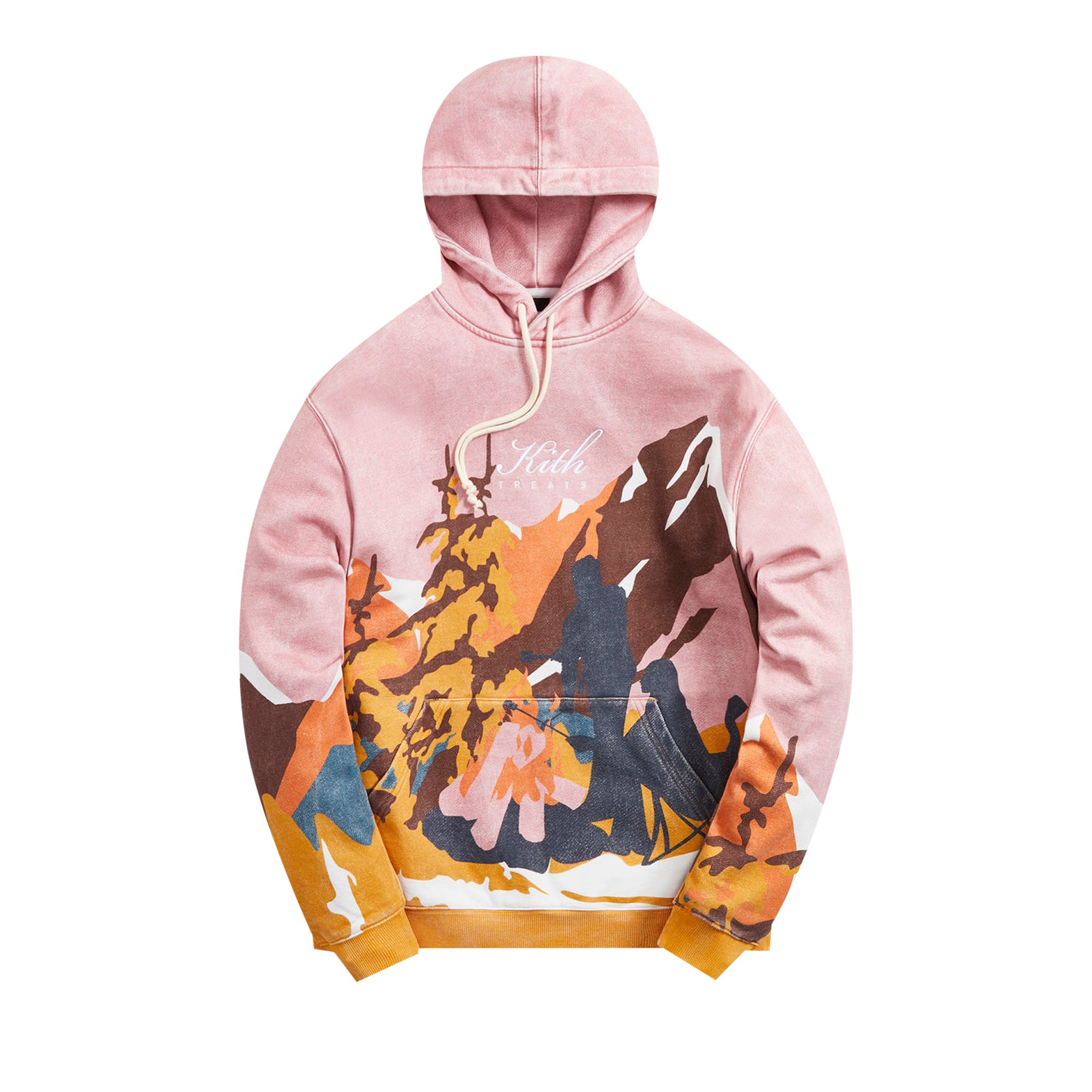 Buy Kith Treats Campfire Hoodie 'Dusty Quartz' - KHT030012 605 | GOAT