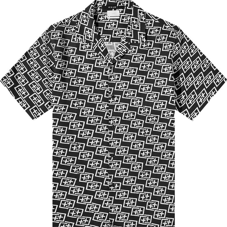 Buy Ksubi Hi Fi Angle Resort Short-Sleeve Shirt 'Black' - 5000006917 | GOAT