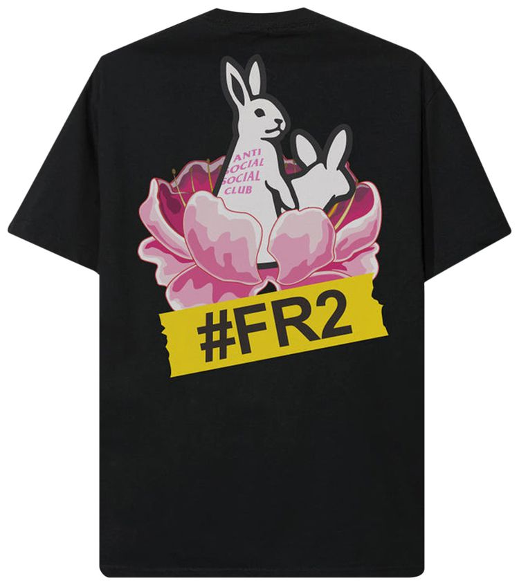 Anti Social Social Club x FR2 Lapin Tee Black