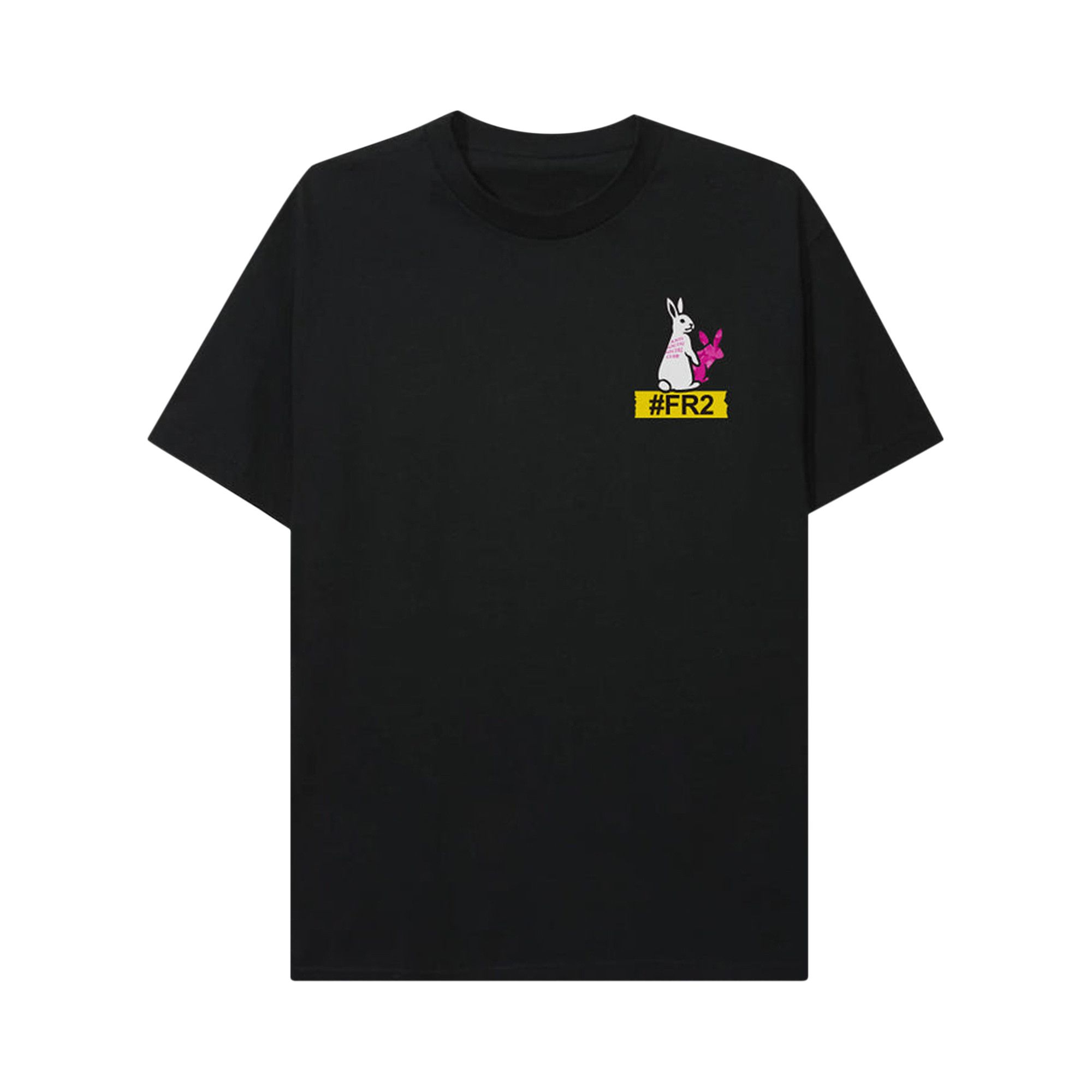 エフアールツーAnti Social Social Club FR2 Serrated Tee Black Anti Social Social Club x FR2 Serrated T-shirt Black Men's