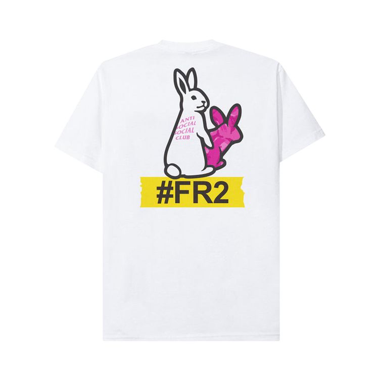 Anti Social Social Club x FR2 Serrated Tee White