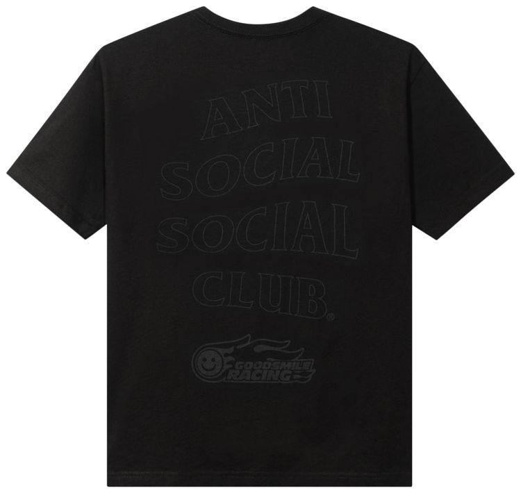 Anti Social Social Club x Good Smile Racing Hatsune Miku Tee Black