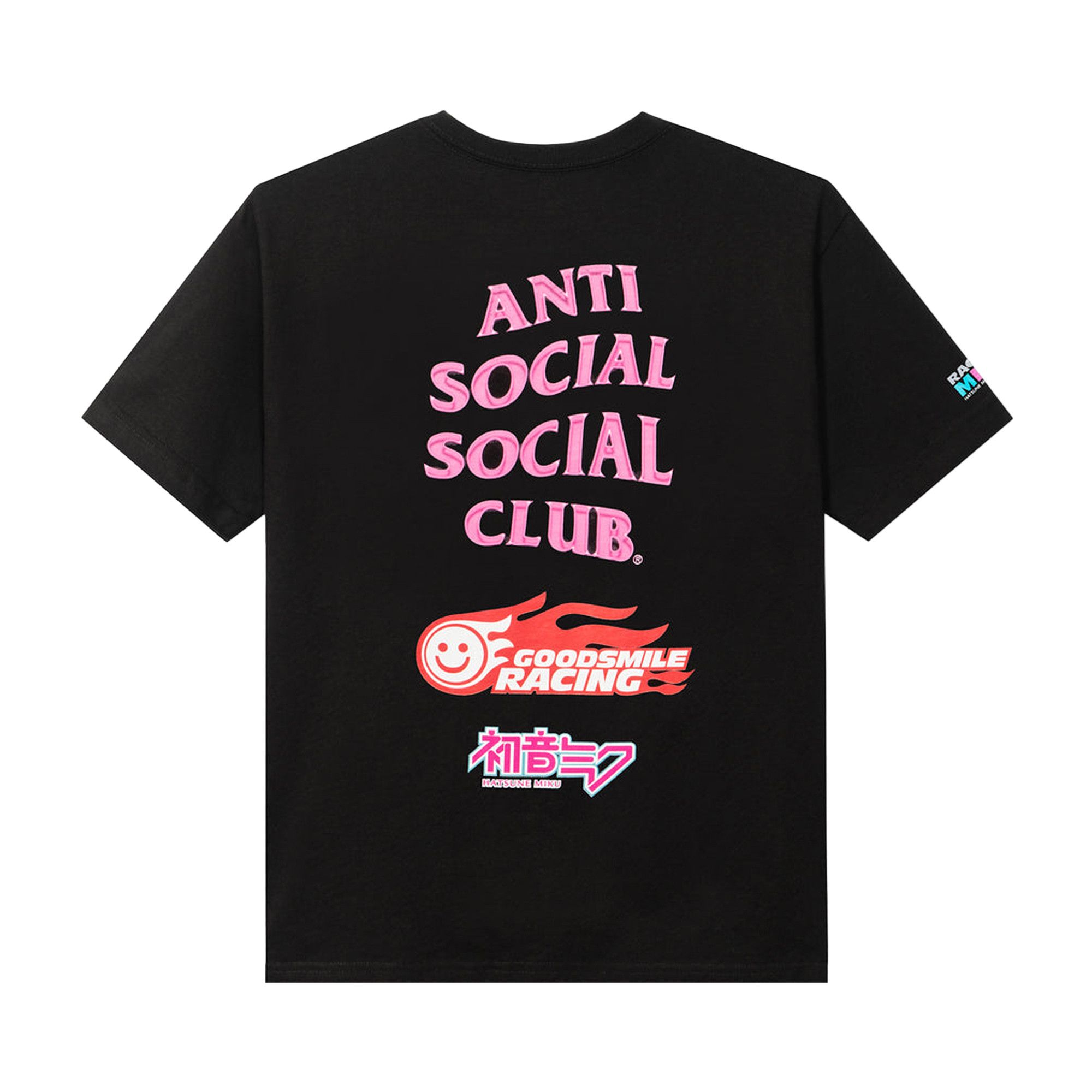 激安価格の Buy Anti Social Social Club x Good Smile Racing Logo Tee トップス