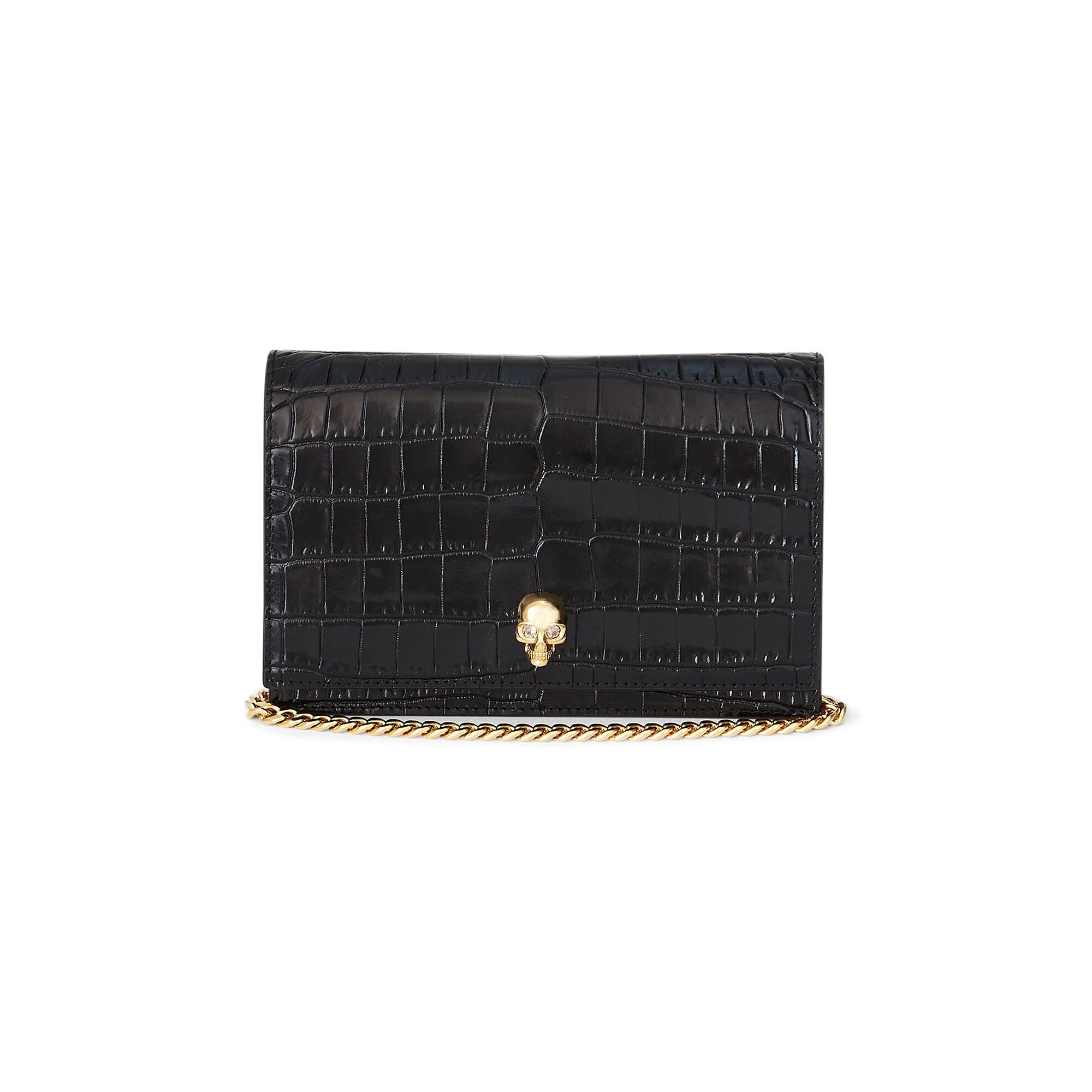 Buy Alexander McQueen Small Skull Bag 'Black