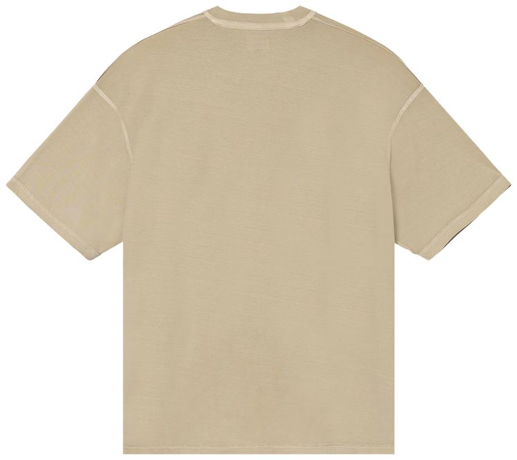 Stussy Pigment Dyed Inside Out Crew Olive