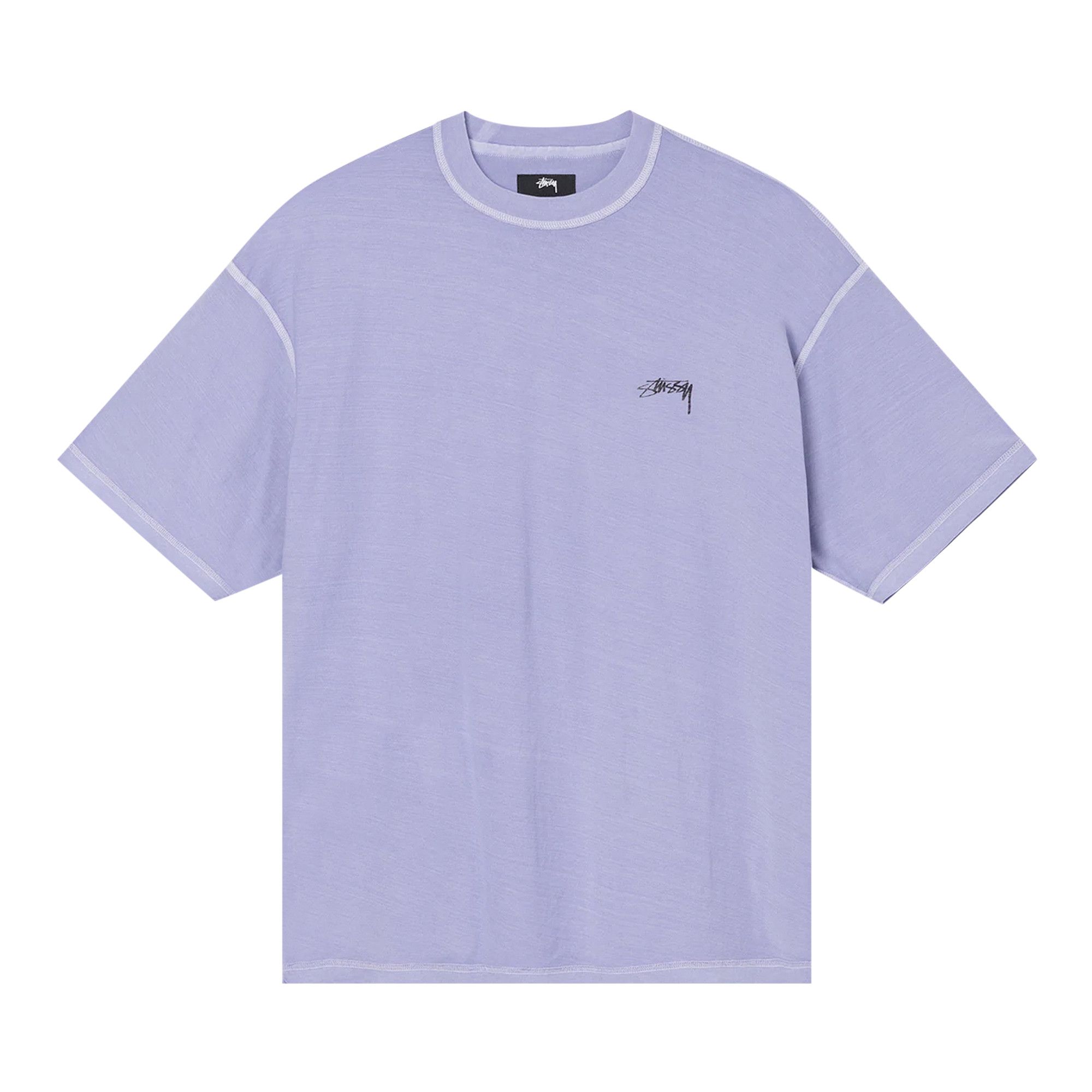 今 話題 の 人気 商品 Dyed Pigment Stussy Buy Inside 1140283 - 'Lavender' Crew Out トップス
