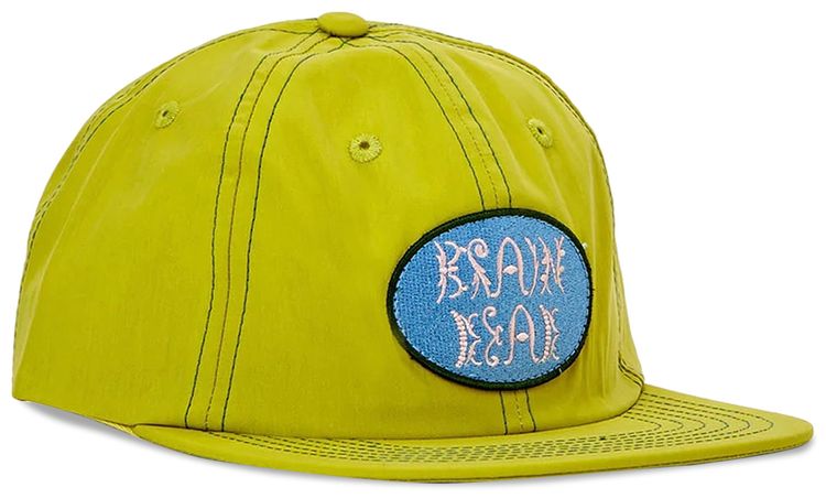 Brain Dead Bugs Lyfe 6 Panel Cap Mustard
