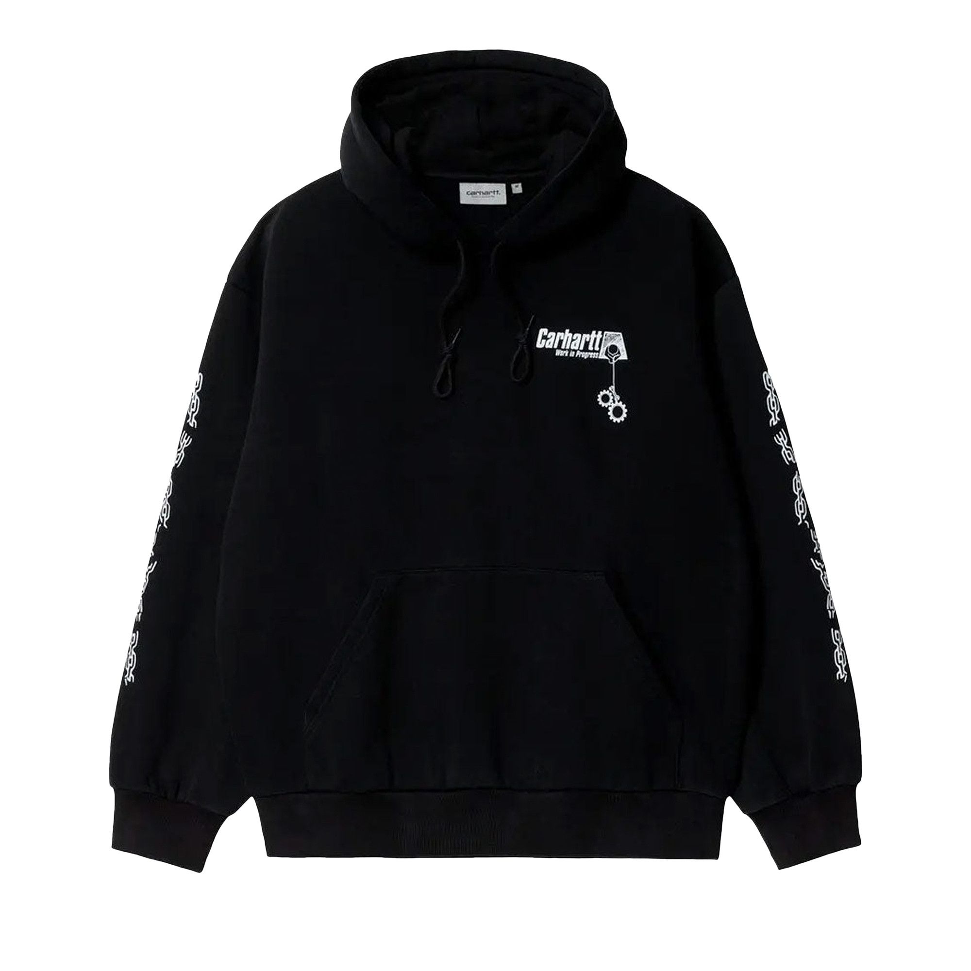 Buy Carhartt WIP Hooded Scramble Sweatshirt 'Black' - I029952 BLAC