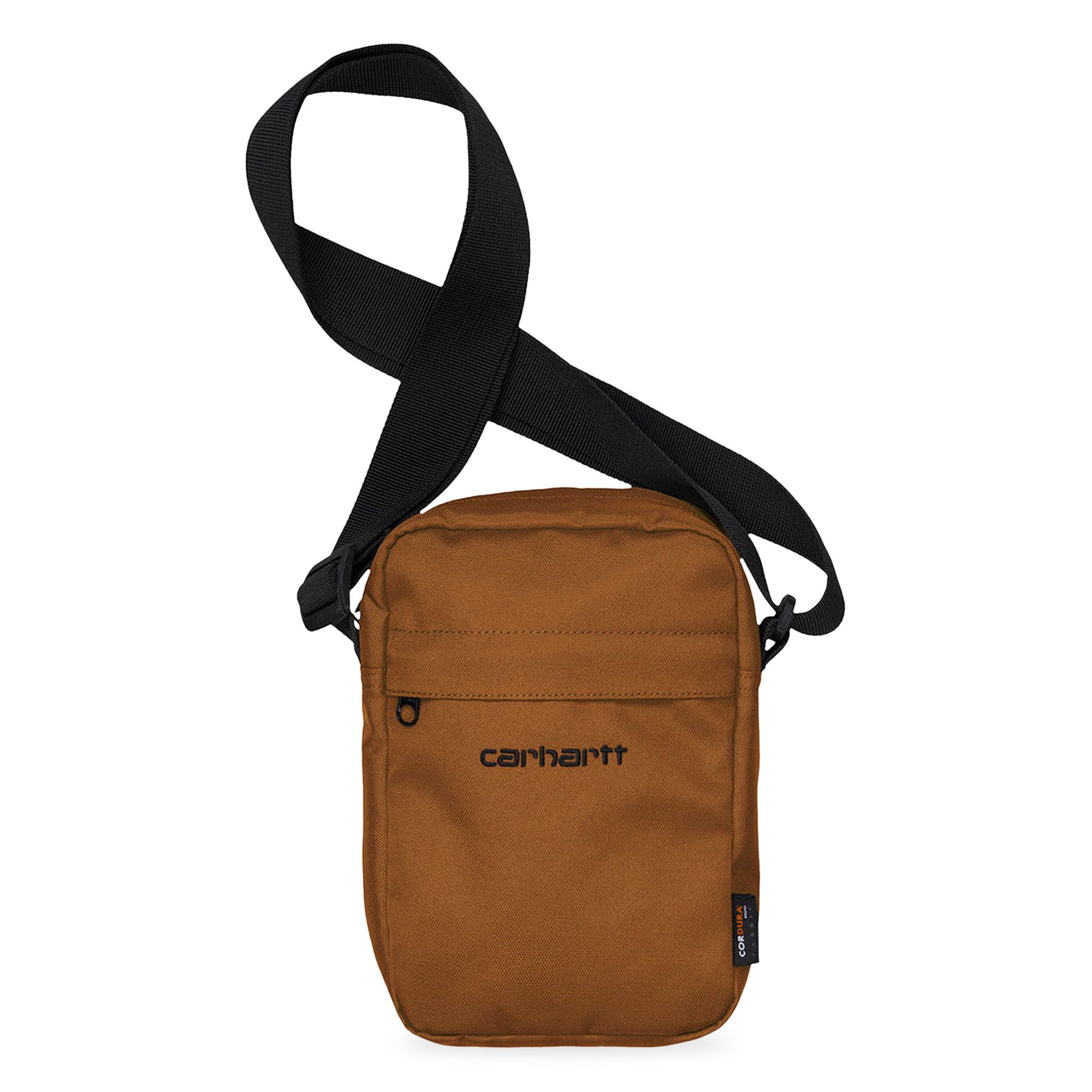 Buy Carhartt WIP Payton Shoulder Pouch Hamilton Brown Black I027527 HAMI GOAT