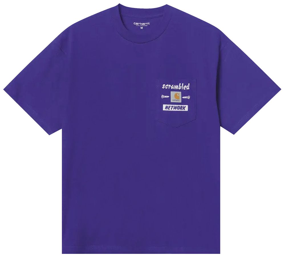 Buy Carhartt WIP ShortSleeve Scramble Pocket TShirt 'Razzmic