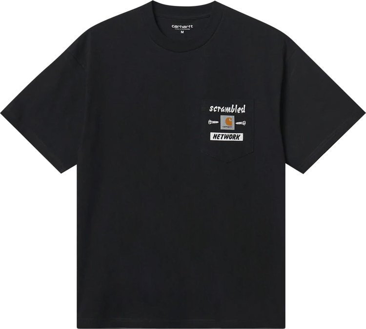 Buy Carhartt WIP Short-Sleeve Scramble Pocket T-Shirt 'Black' - I029983 ...