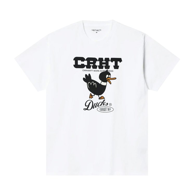 Carhartt WIP Short-Sleeve CRHT Ducks T-Shirt 'White'
