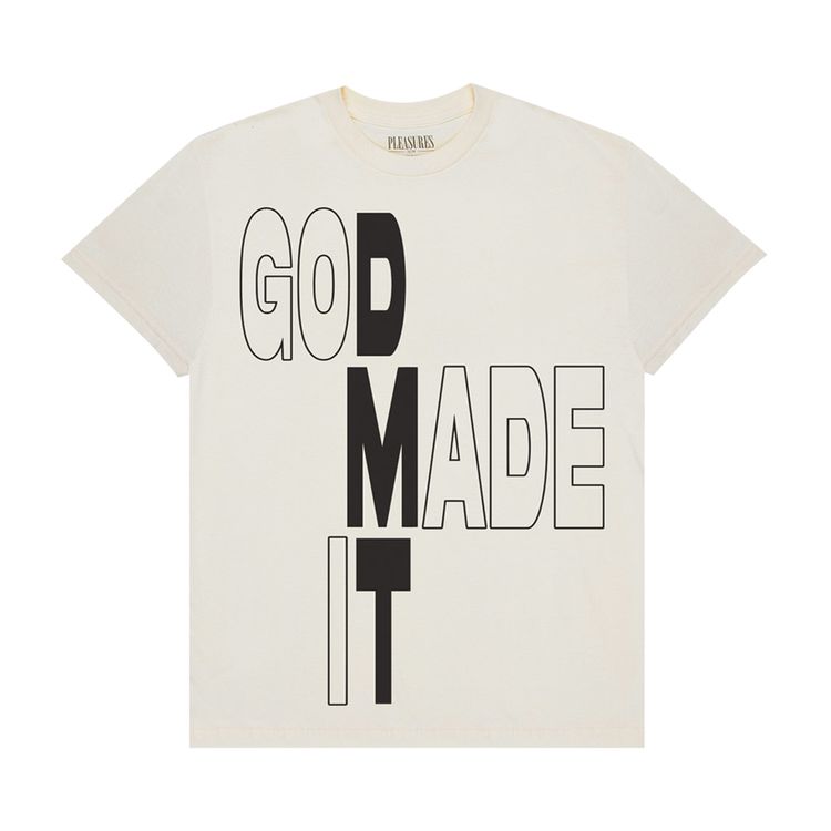 Pleasures DMT T Shirt Creme