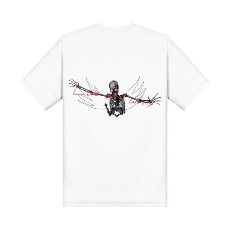 Cactus Jack by Travis Scott Look Mom I Can Fly Tee White