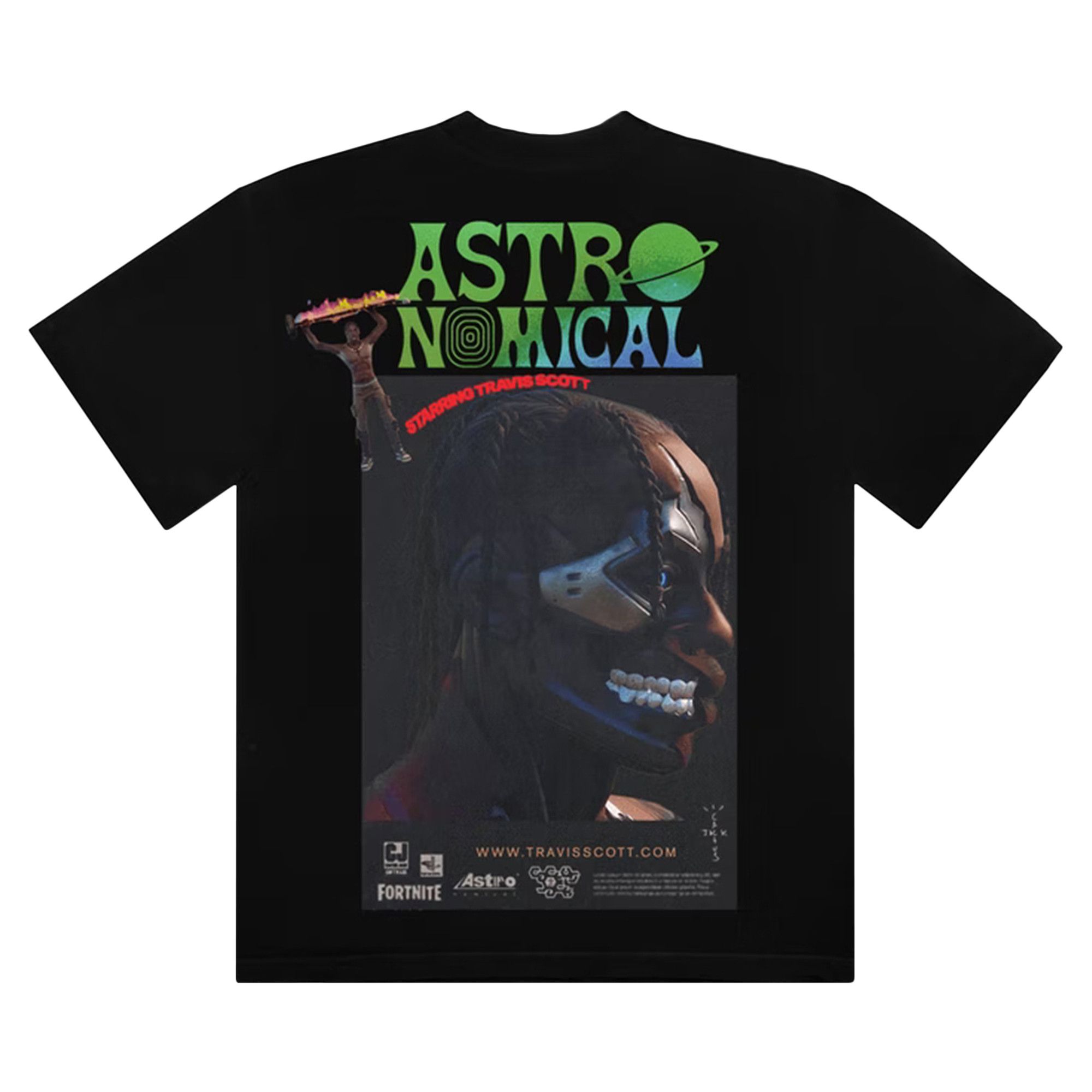 Travis Scott The Scotts Sicko Event T Shirt Brown New Releases