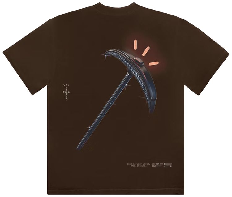 Cactus Jack by Travis Scott Astro Diamond Jack T Shirt Brown