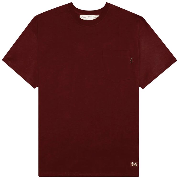 Advisory Board Crystals Short Sleeve Pocket Tee Pyrope