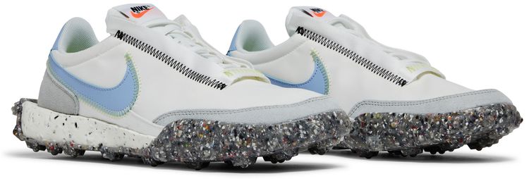 Nike Wmns Waffle Racer Crater Summit White Aluminum