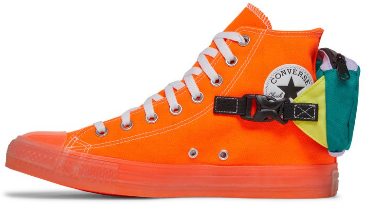 Converse Chuck Taylor All Star Buckle Up High Total Orange