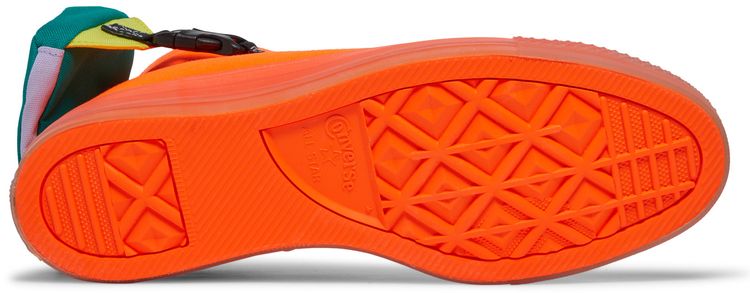 Converse Chuck Taylor All Star Buckle Up High Total Orange