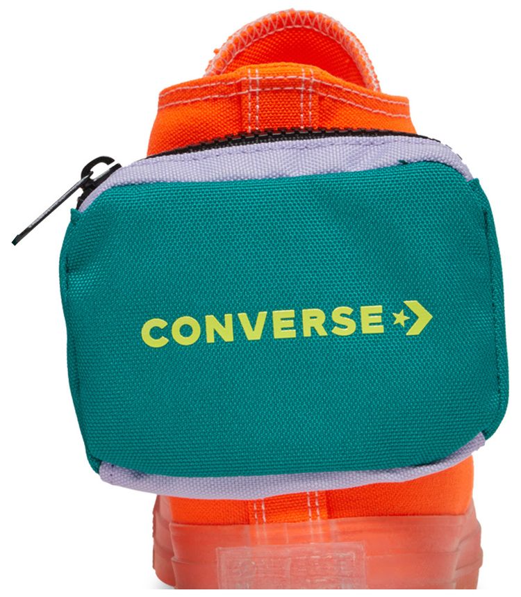 Converse Chuck Taylor All Star Buckle Up High Total Orange